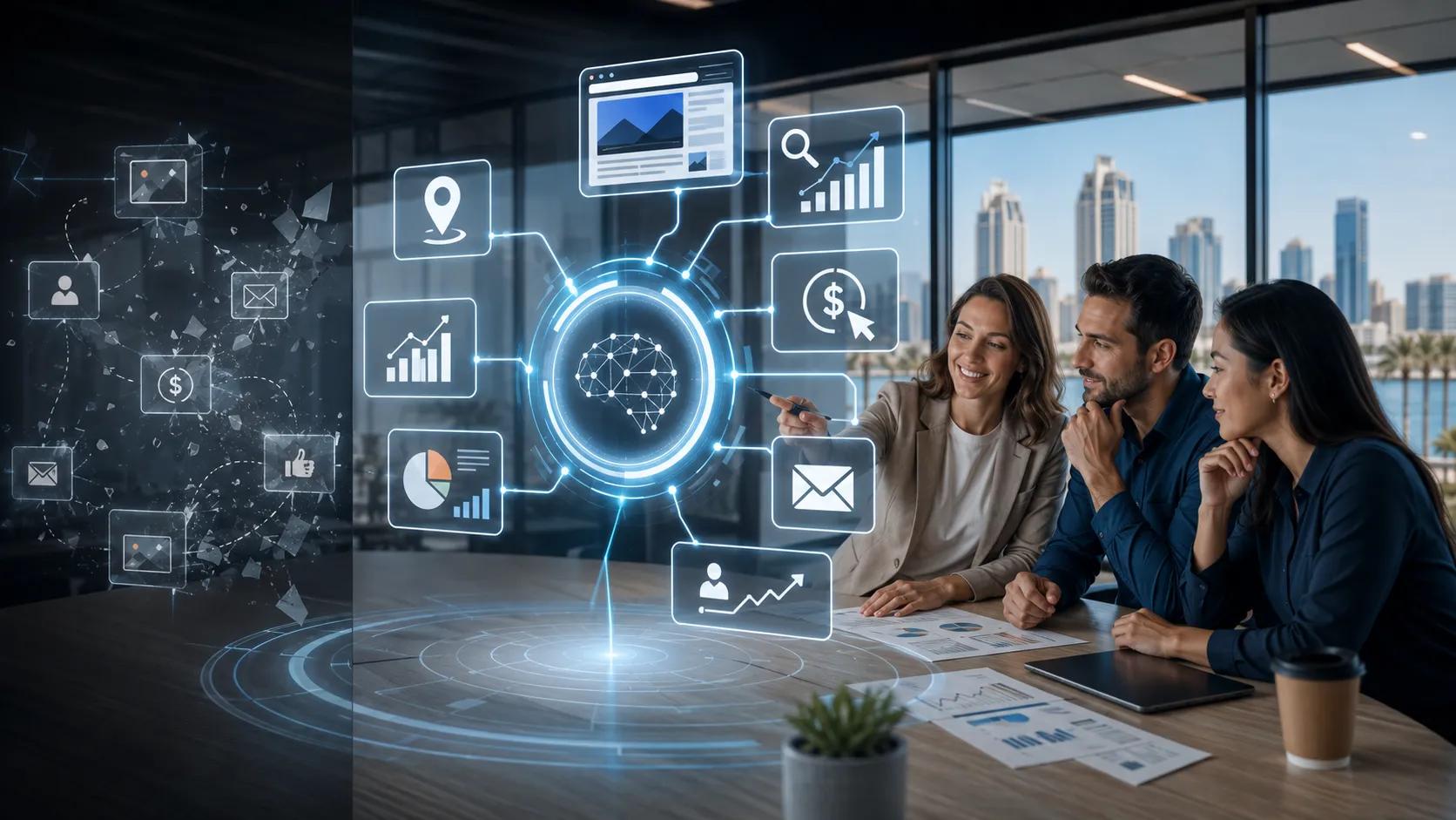 AI marketing analytics dashboard in San Diego